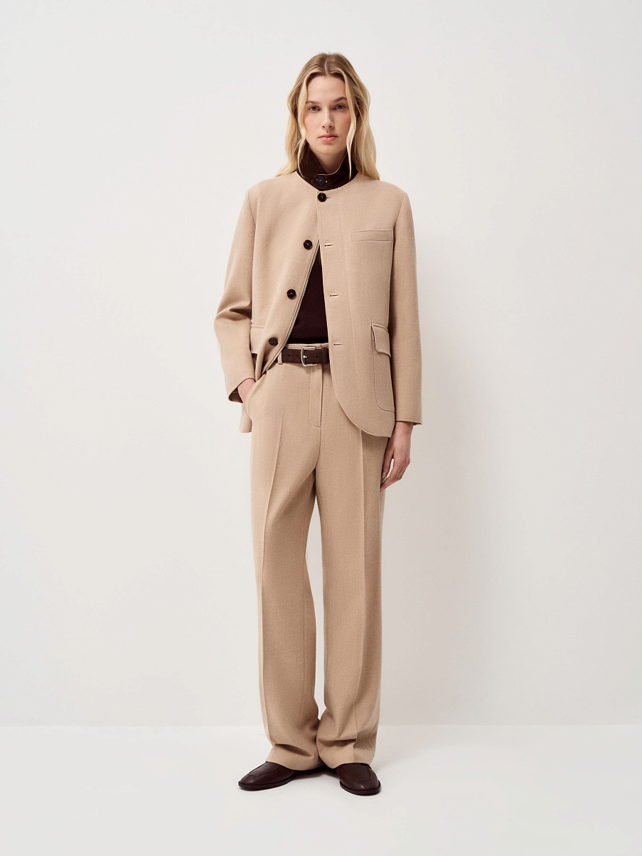 Брюки из шерсти