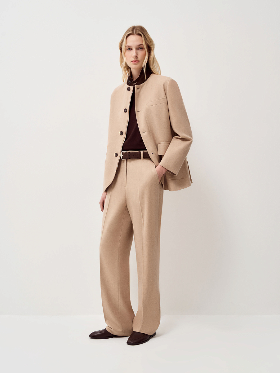 Брюки из шерсти