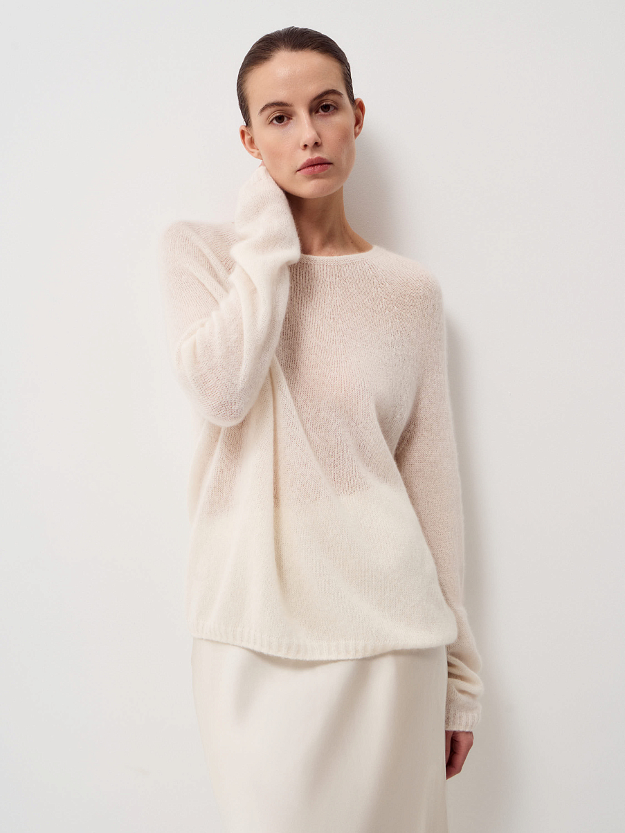 Джемпер из кашемира с шелком