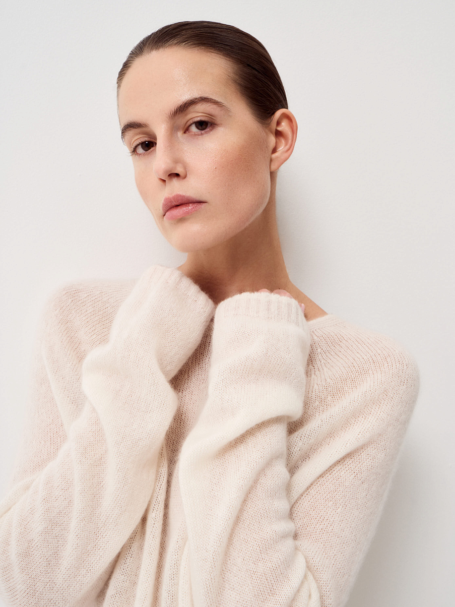 Джемпер из кашемира с шелком