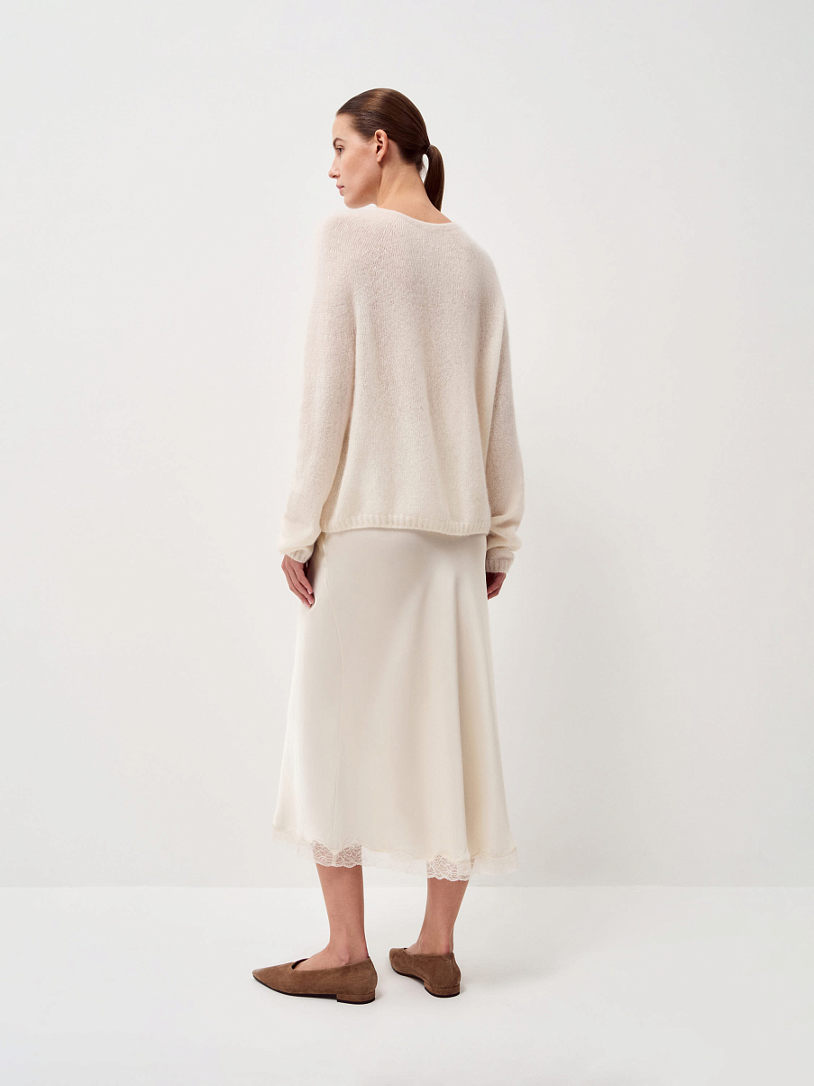 Джемпер из кашемира с шелком