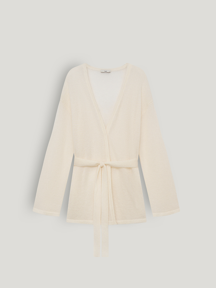 Кардиган с поясом