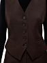 Костюмная жилетка из шерсти