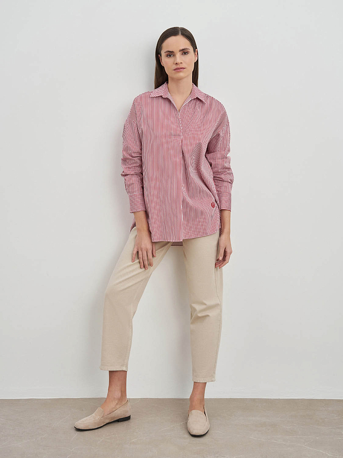 LSSS-102029 Рубашка (красный, S)