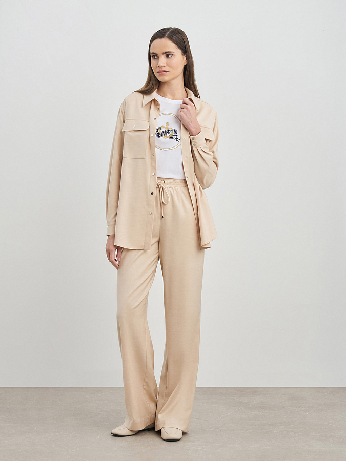 LSSS-102008 Рубашка (бежевый, L)