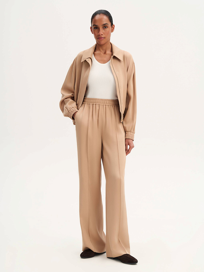 LSSL-132051 Брюки (бежевый, XS)