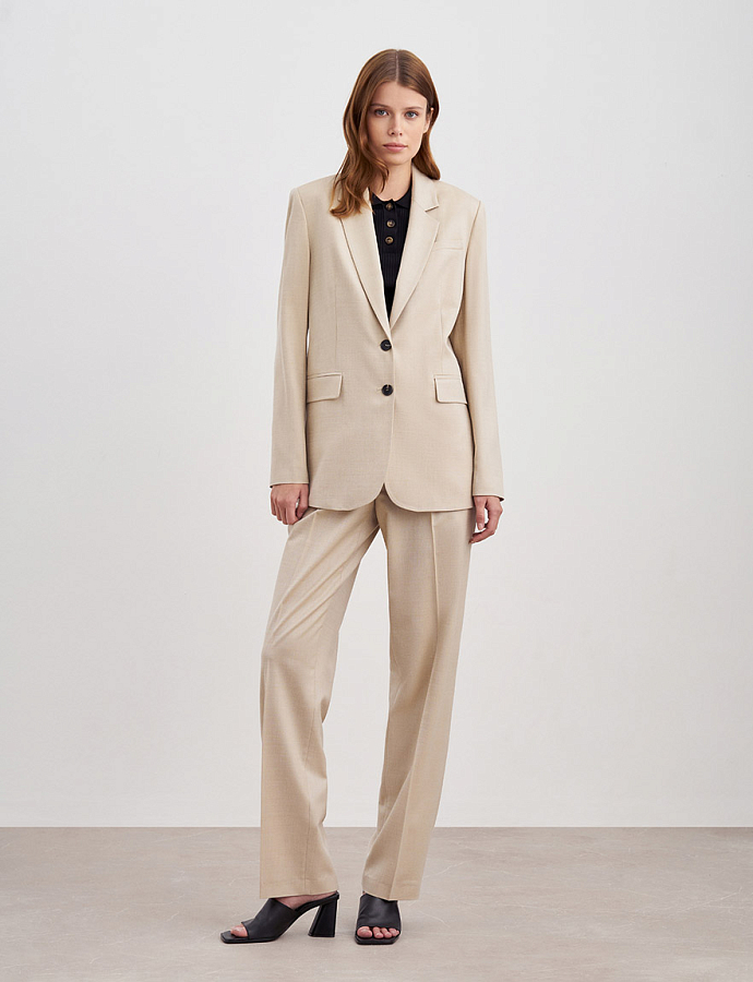 LSSS-122044 Жакет (бежевый, L)