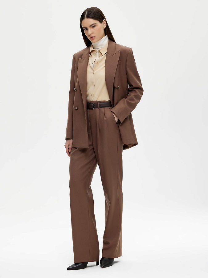 LSWF-132038 Брюки (коричневый, L)