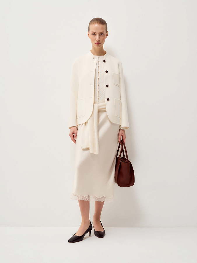 LSSP-042013 Пальто (белый, XS)