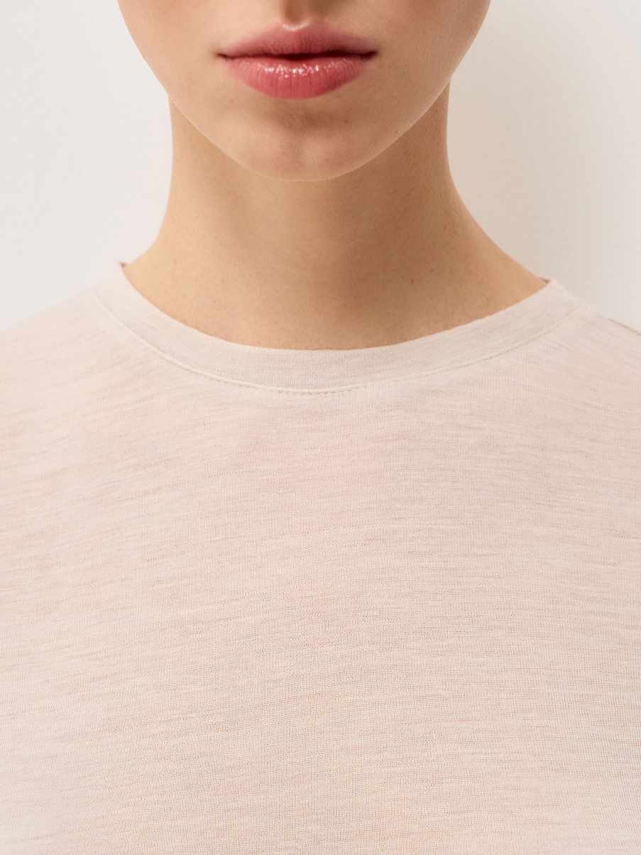 Лонгслив из шерсти