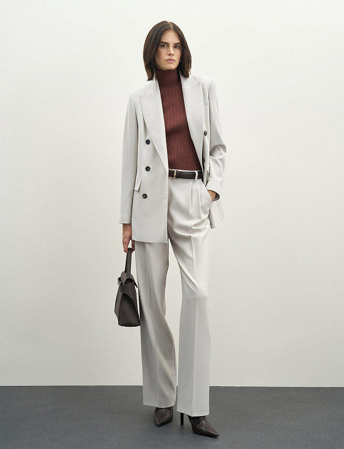 LSSS-122015 Жакет (серый, XS)