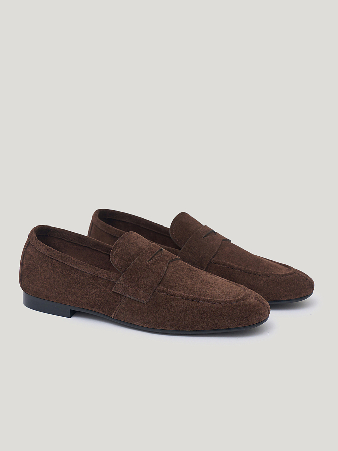 LSSP-652002 Лоферы (темно-коричневый, 36)