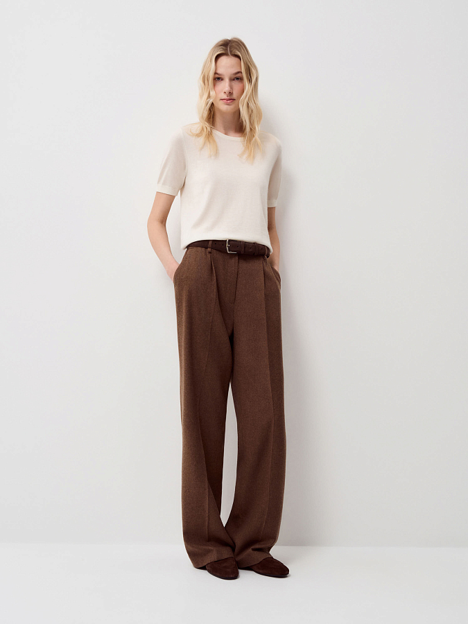 LSSP-072053 Топ трикотажный (кремовый, S)