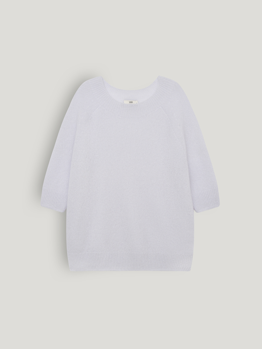 Топ из кашемира с шелком