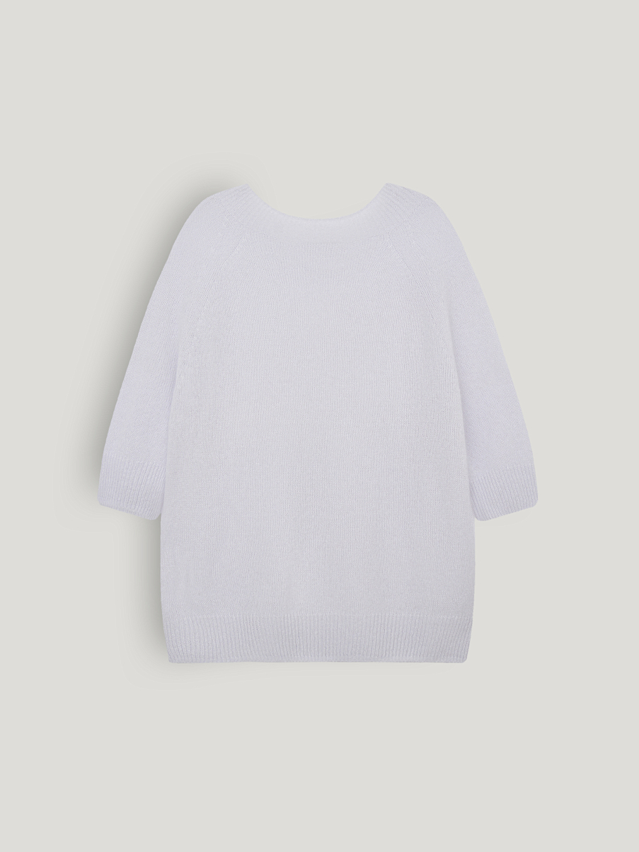 Топ из кашемира с шелком