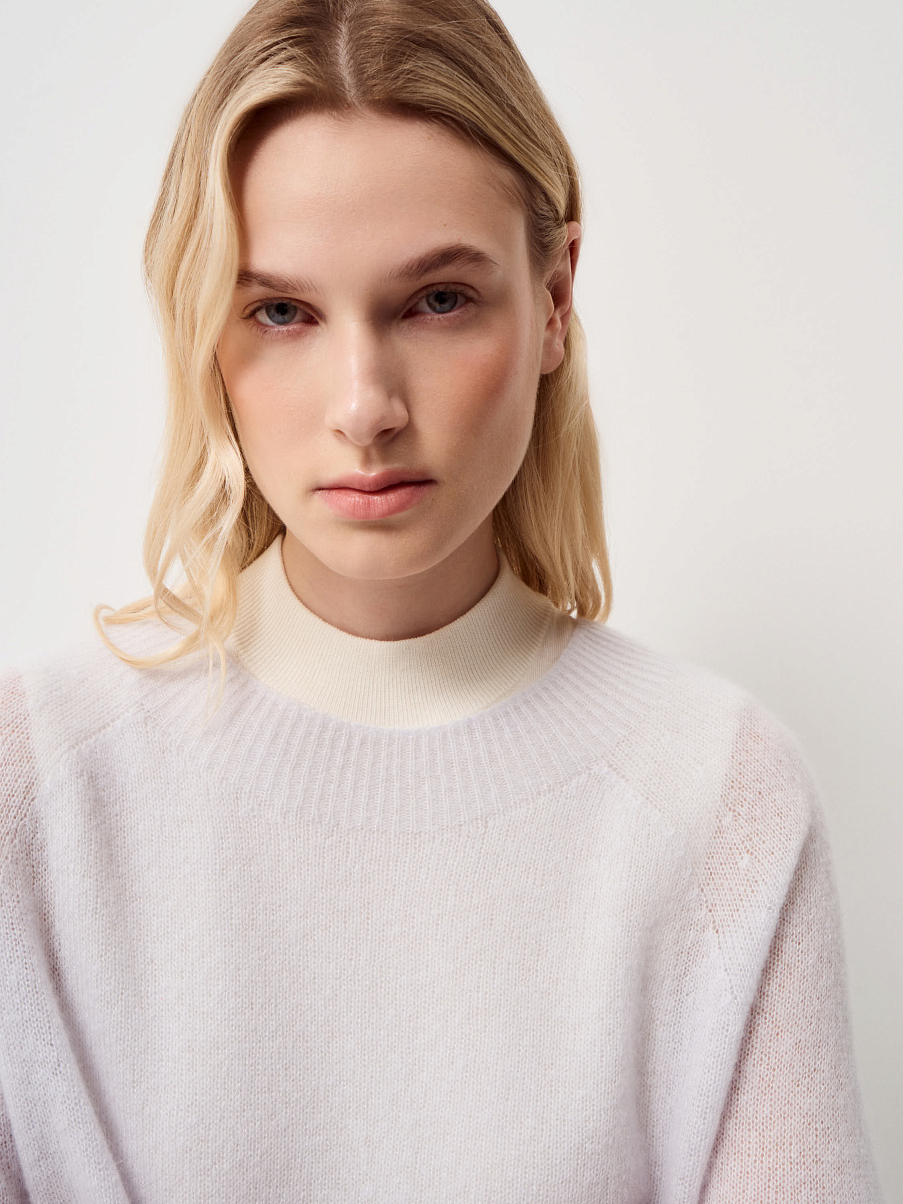 Топ из кашемира с шелком