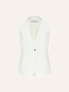 Костюмная жилетка с шерстью