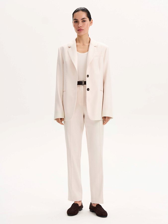 LSSL-122054 Жакет (кремовый, XS)