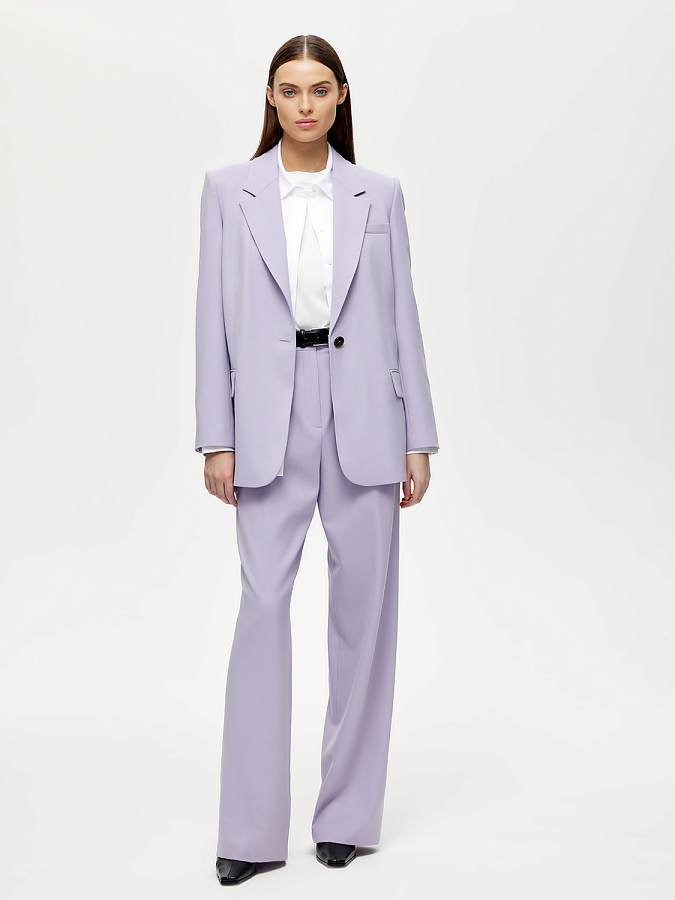 LSTR-122042 Жакет (сиреневый, XS)