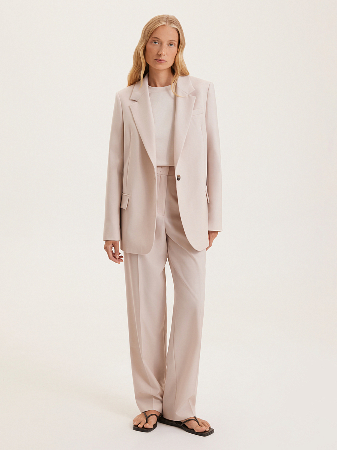 LSTR-122075 Жакет (бежевый, S)