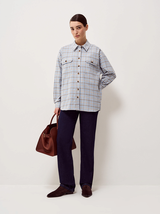 LSSP-102068 Рубашка (голубой, L)