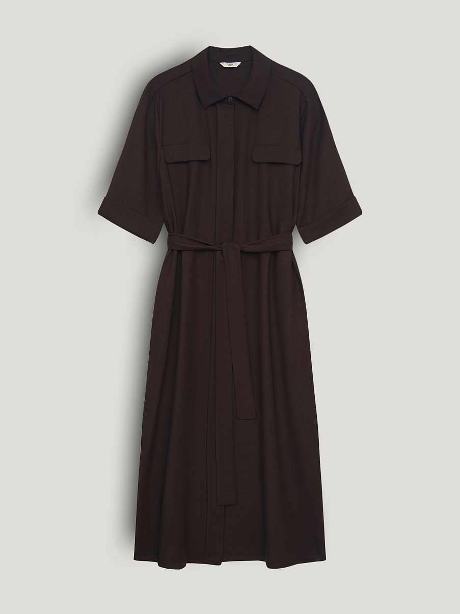 Платье из шерсти