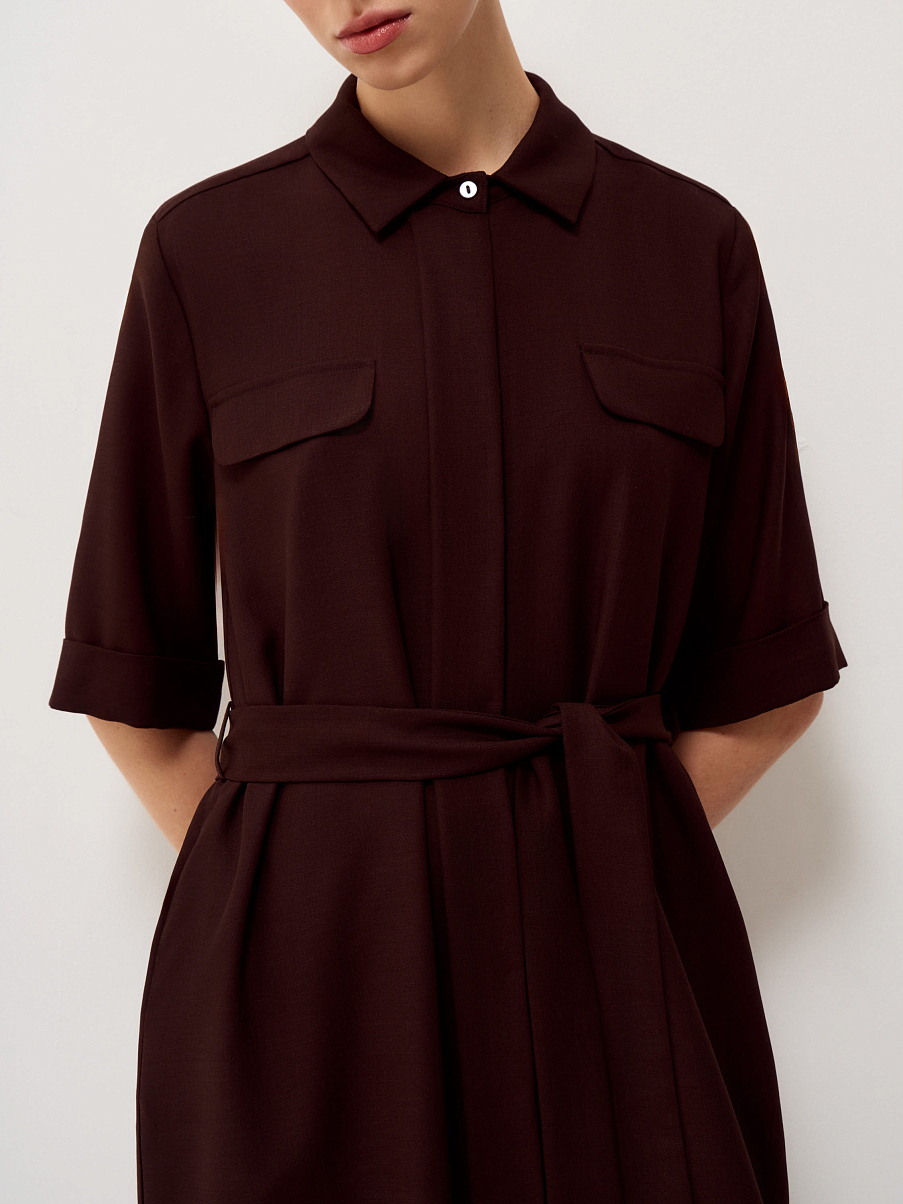 Платье из шерсти