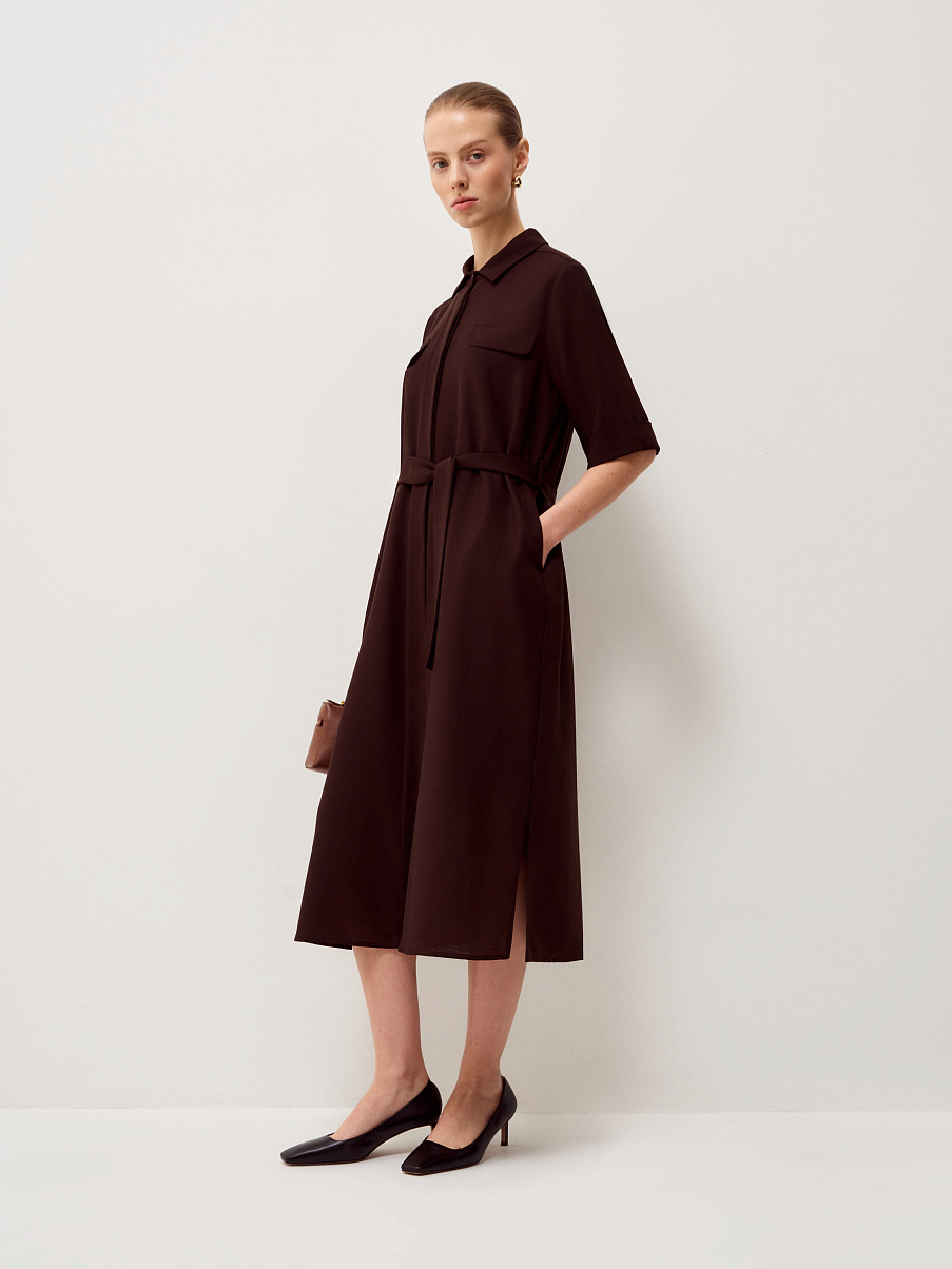 Платье из шерсти