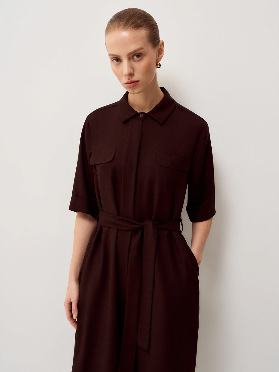 Платье из шерсти