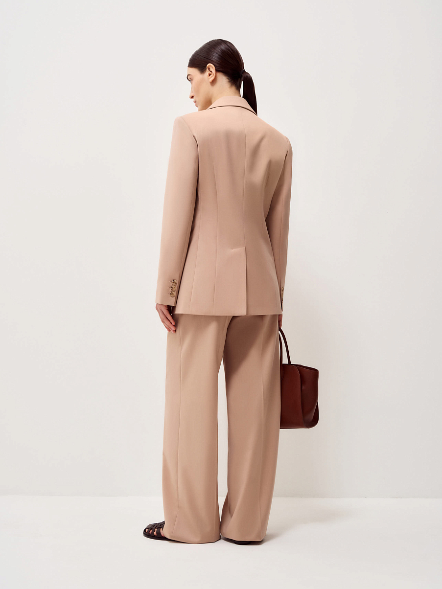 Брюки из смесовой шерсти