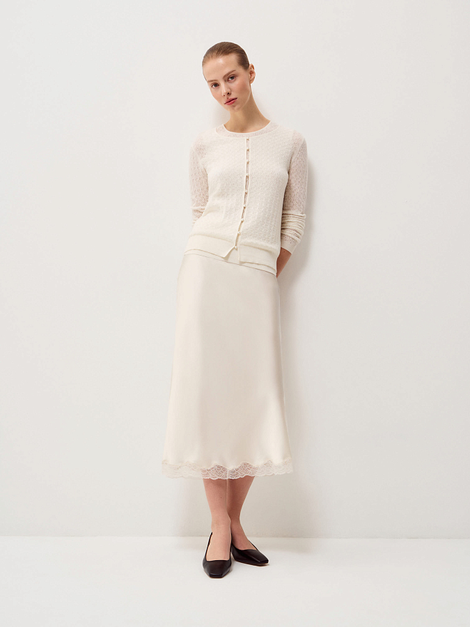 LSSP-202022 Кардиган (белый, S)