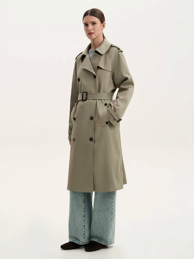 LSSL-362005 Тренч (мятный, M)