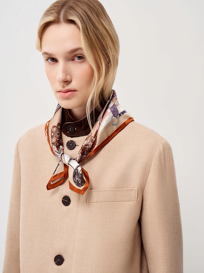 LSSP-432011 Платок (светло-бежевый, S)