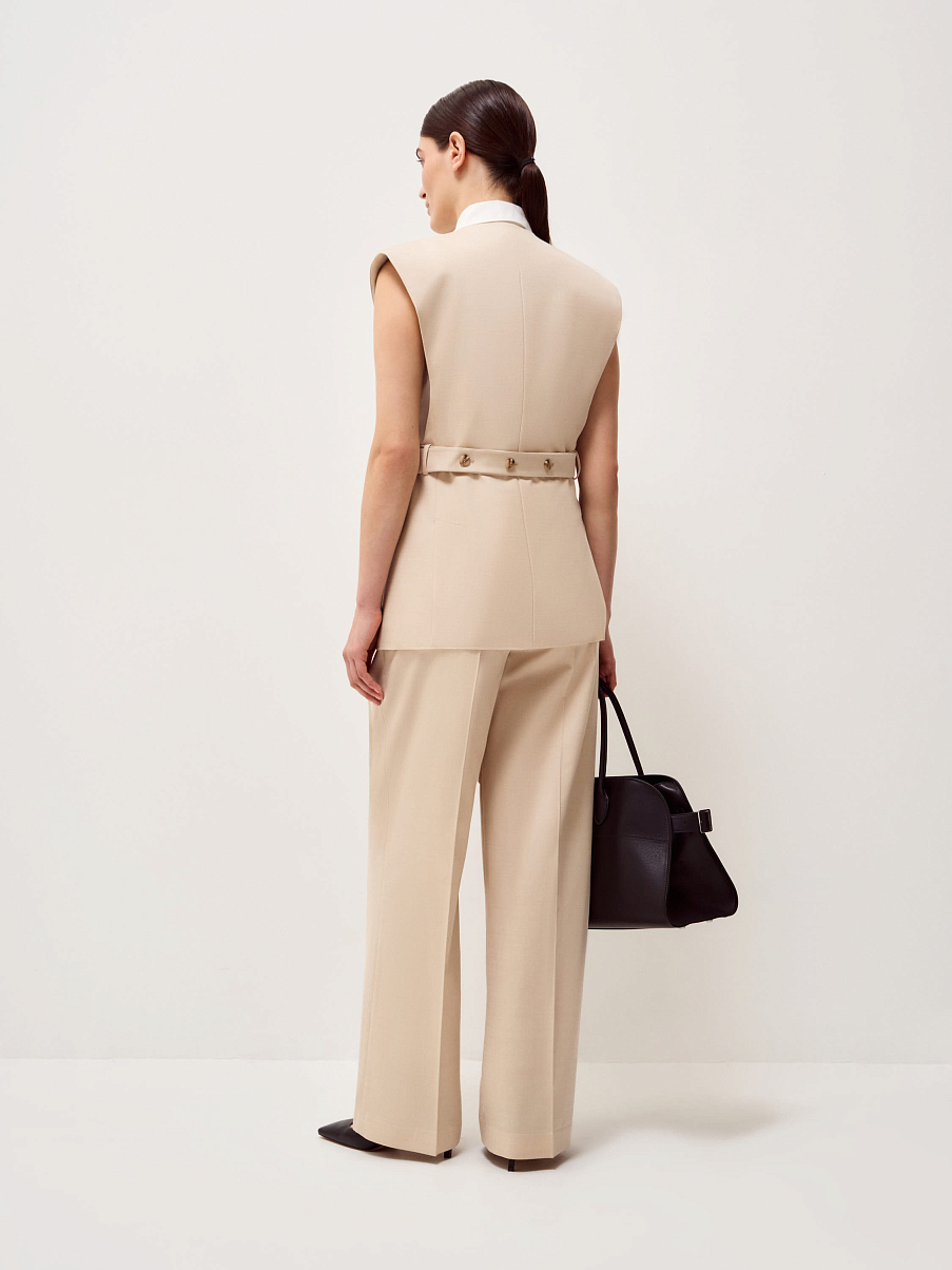 Жилет из смесовой шерсти