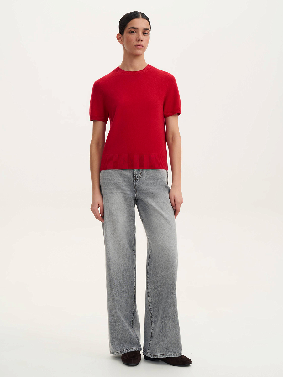 Топ из кашемира и шерсти