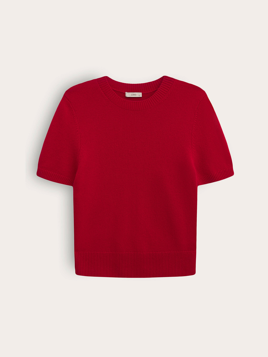 Топ из кашемира и шерсти