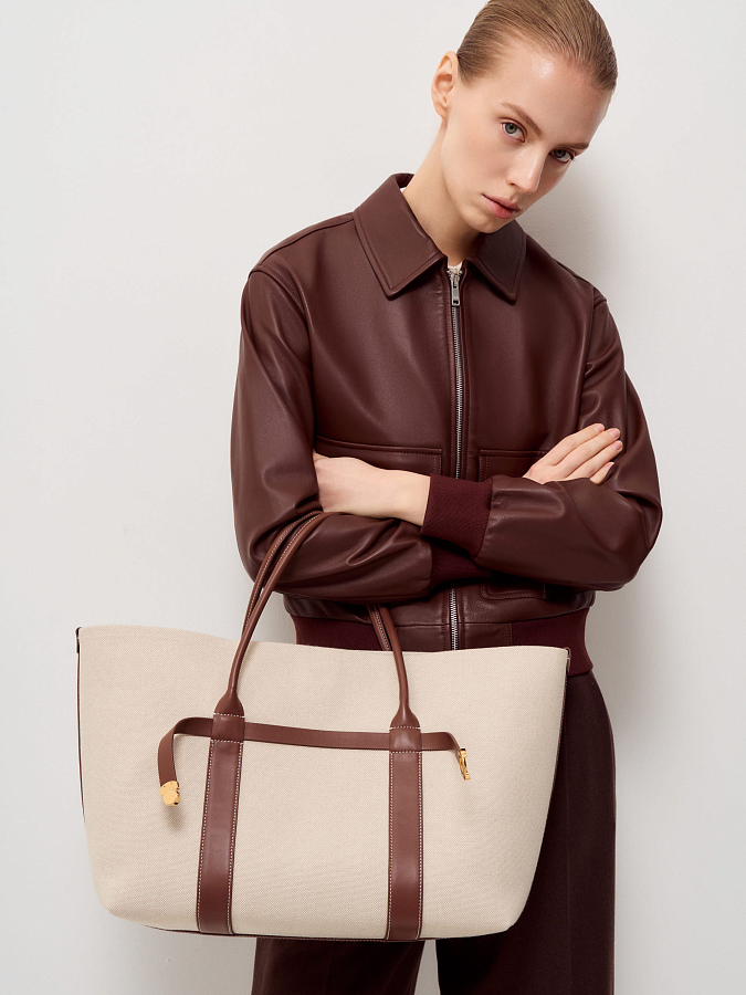 LSSP-482012 Сумка (бежевый, S)