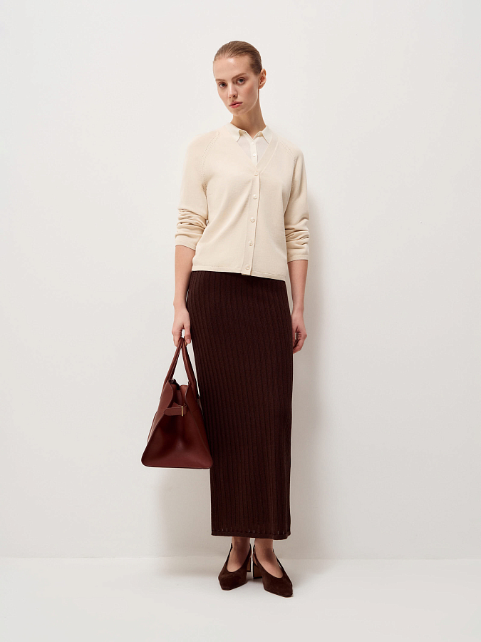 LSSP-202021 Кардиган (белый, XS)