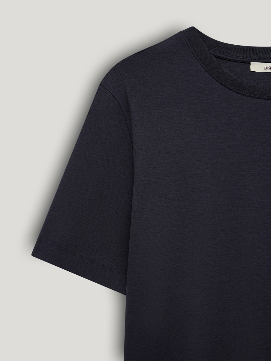 Футболка с шелком