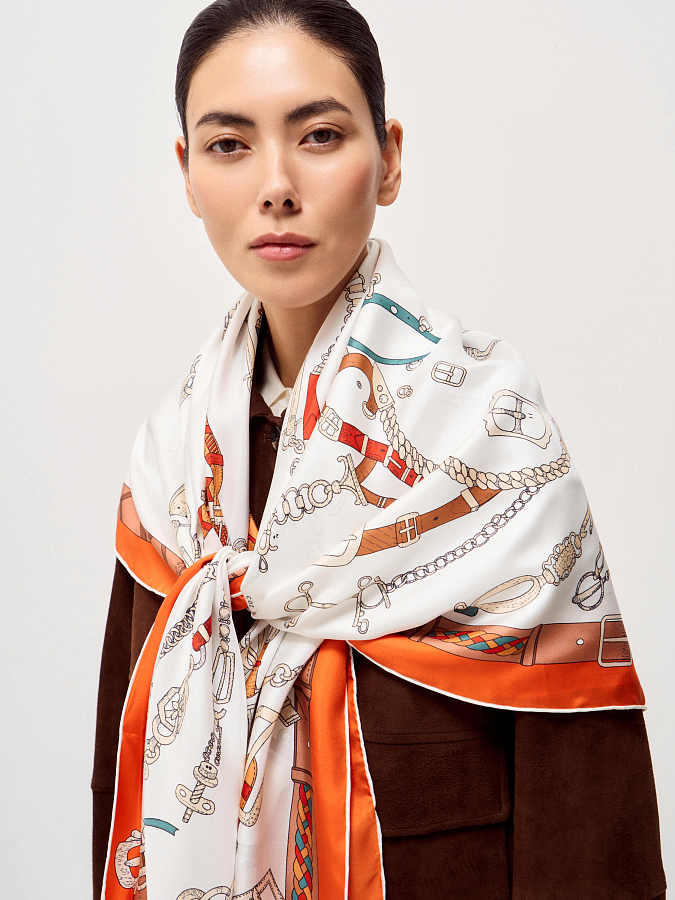 LSSP-432019 Платок (оранжевый, S)