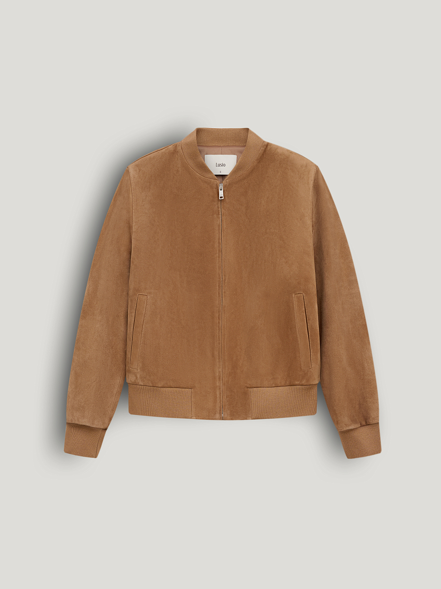 Куртка из замши