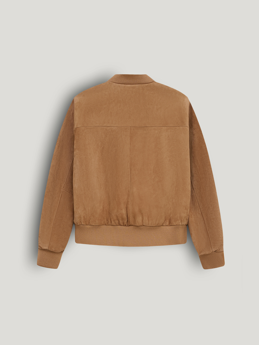 Куртка из замши