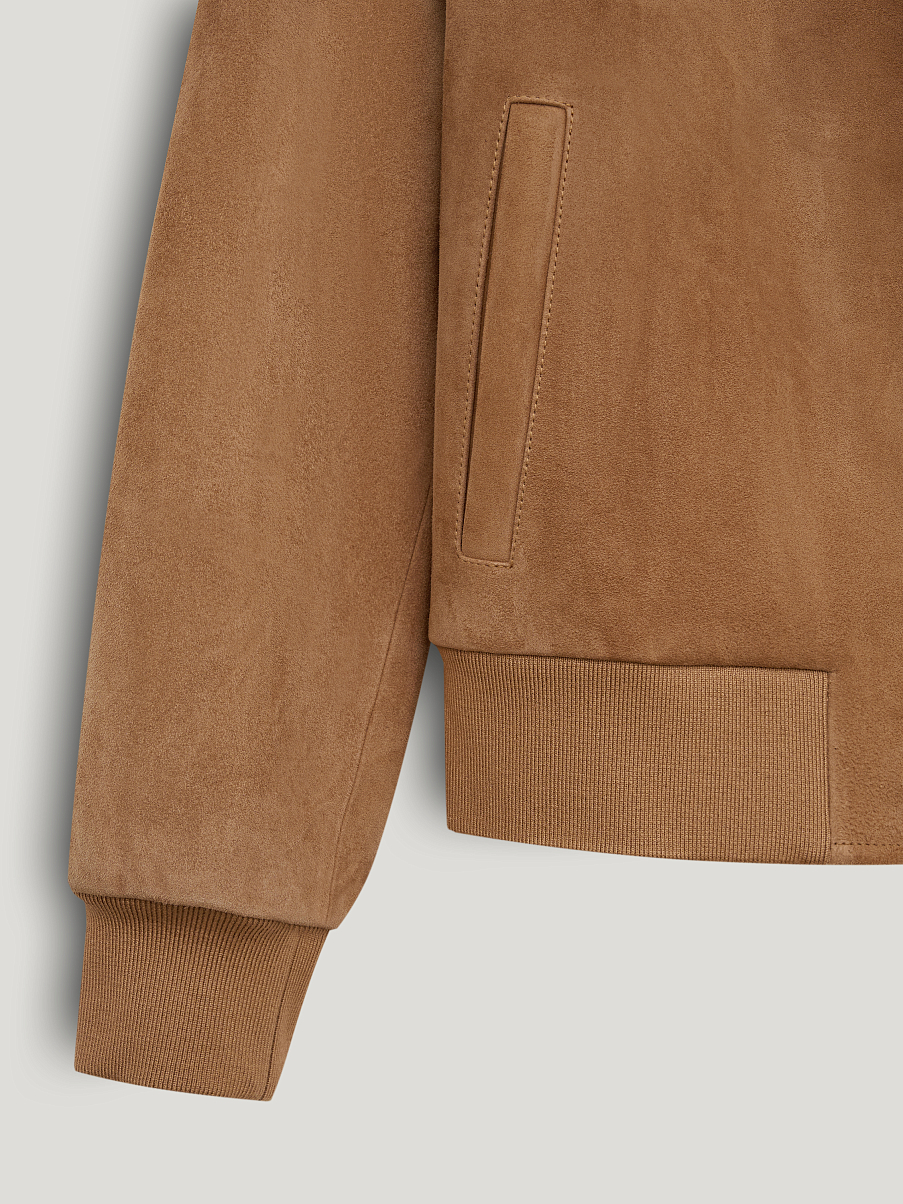 Куртка из замши