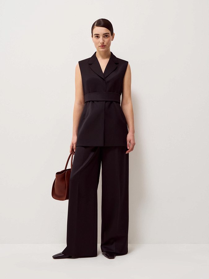 LSSP-152005 Жилетка (черный, XS)