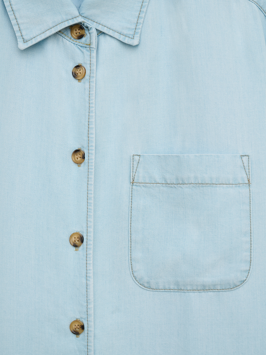 Рубашка свободного кроя