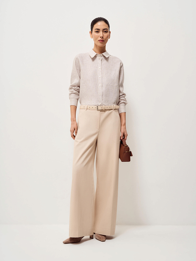 LSSP-102006 Рубашка (коричневый, XS)