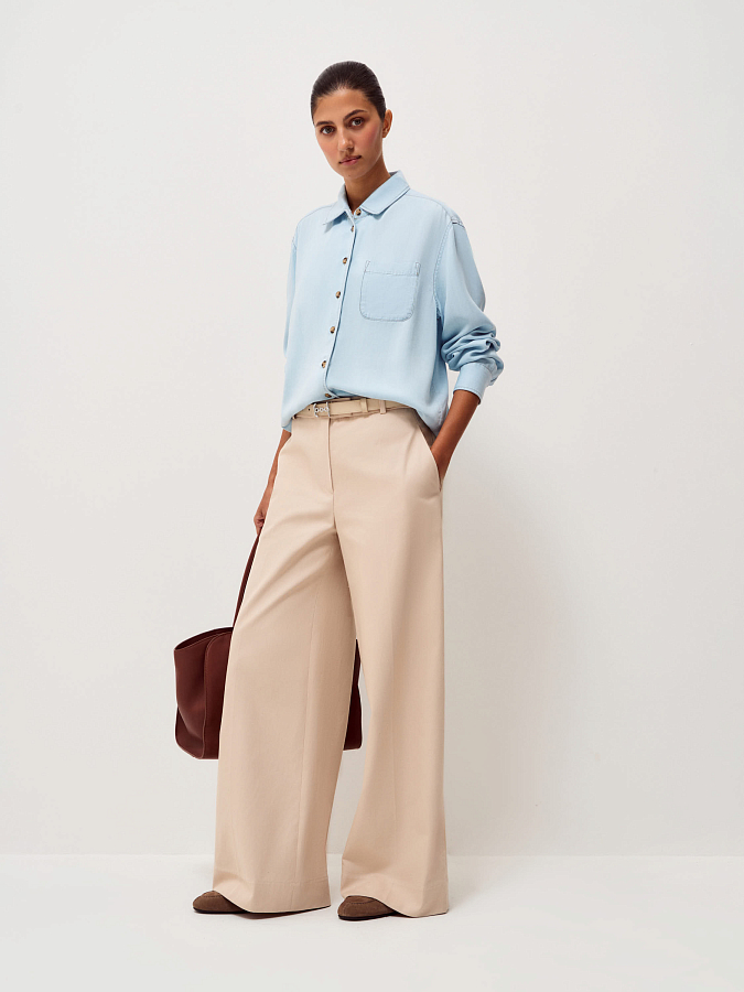 LSTR-102043 Рубашка (синий, XS)