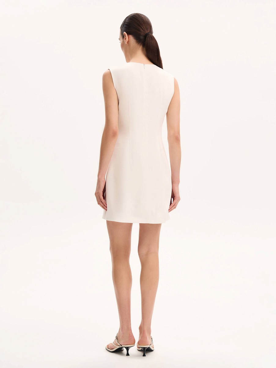 Платье из итальянского льна Manteco®