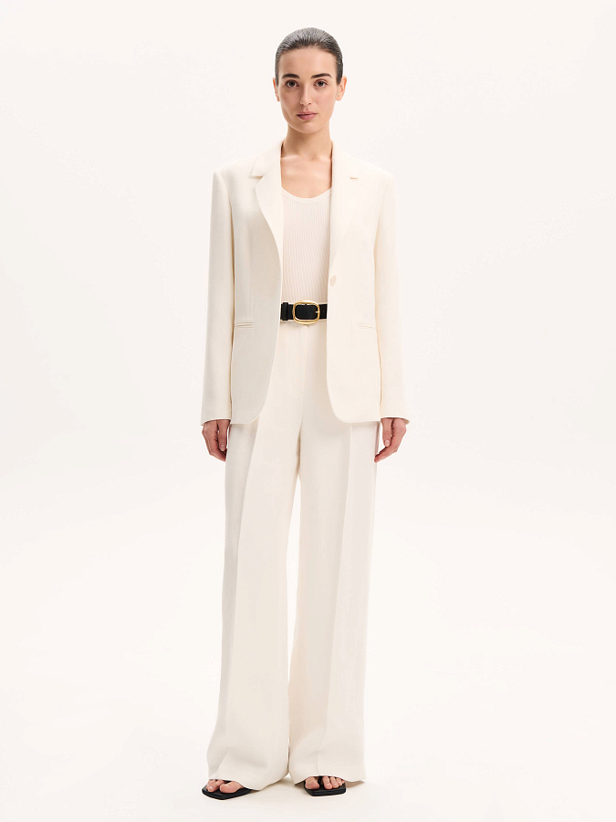 LSSL-122015 Жакет (кремовый, XS)