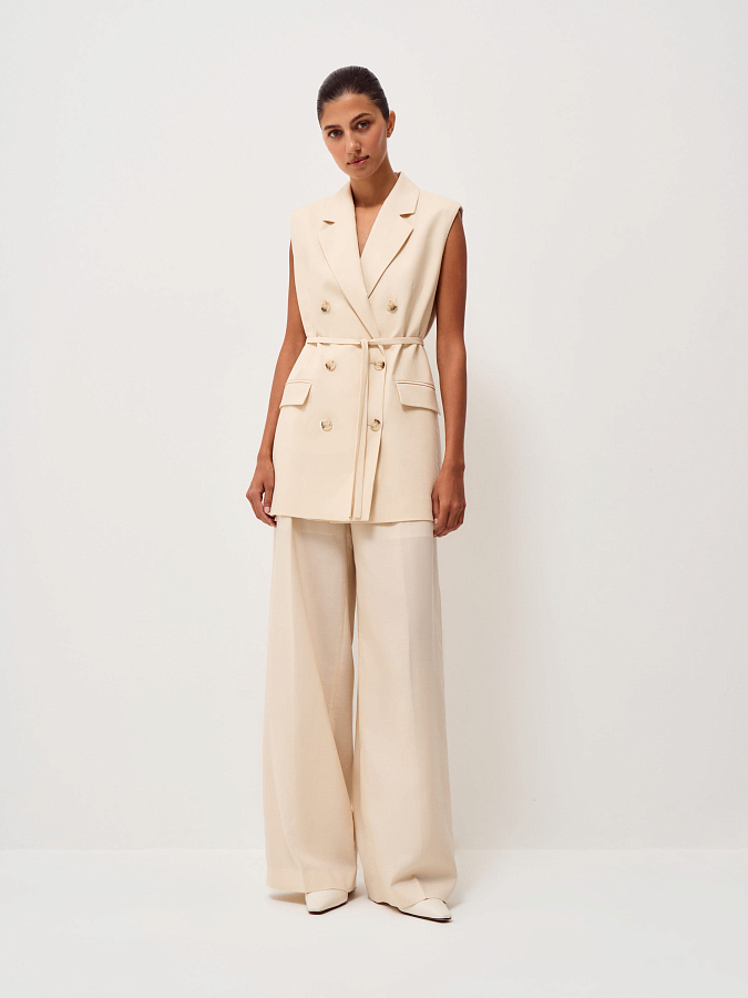 LSSP-152003 Жилетка (кремовый, XS)